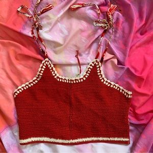 Crochet crop top from Revolve XS